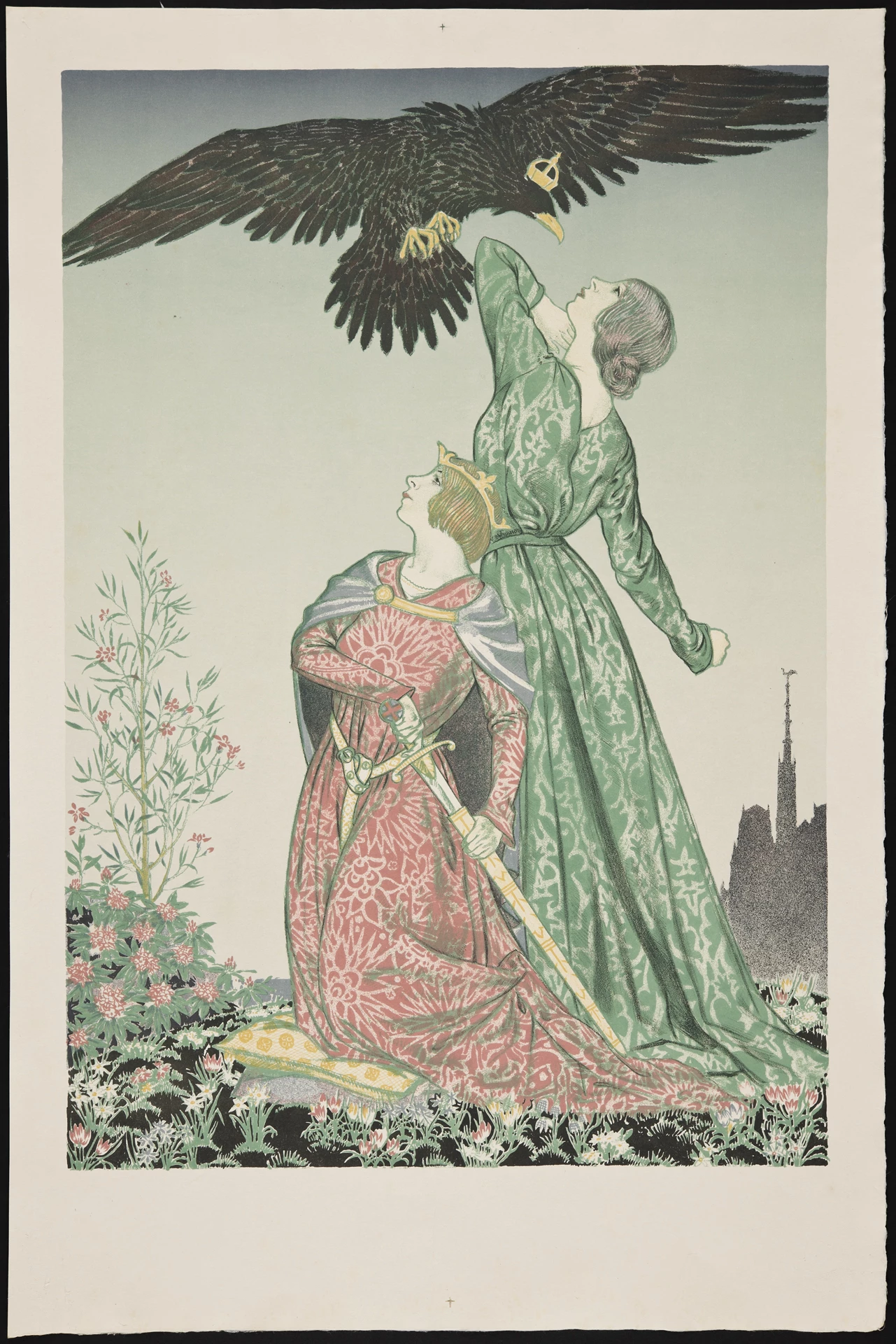 Safiad Unedig Rhag Ymosodiad (Lloegr a Ffrainc – 1914) - F. Ernest Jackson