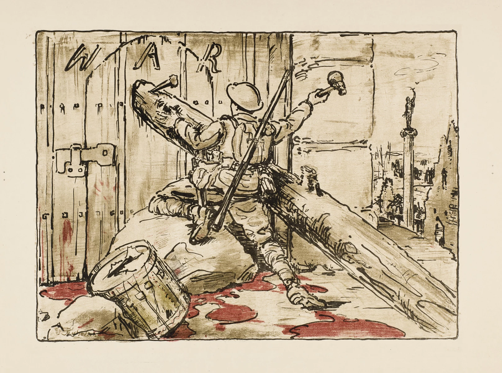 Diwedd Rhyfel - Sir William Nicholson