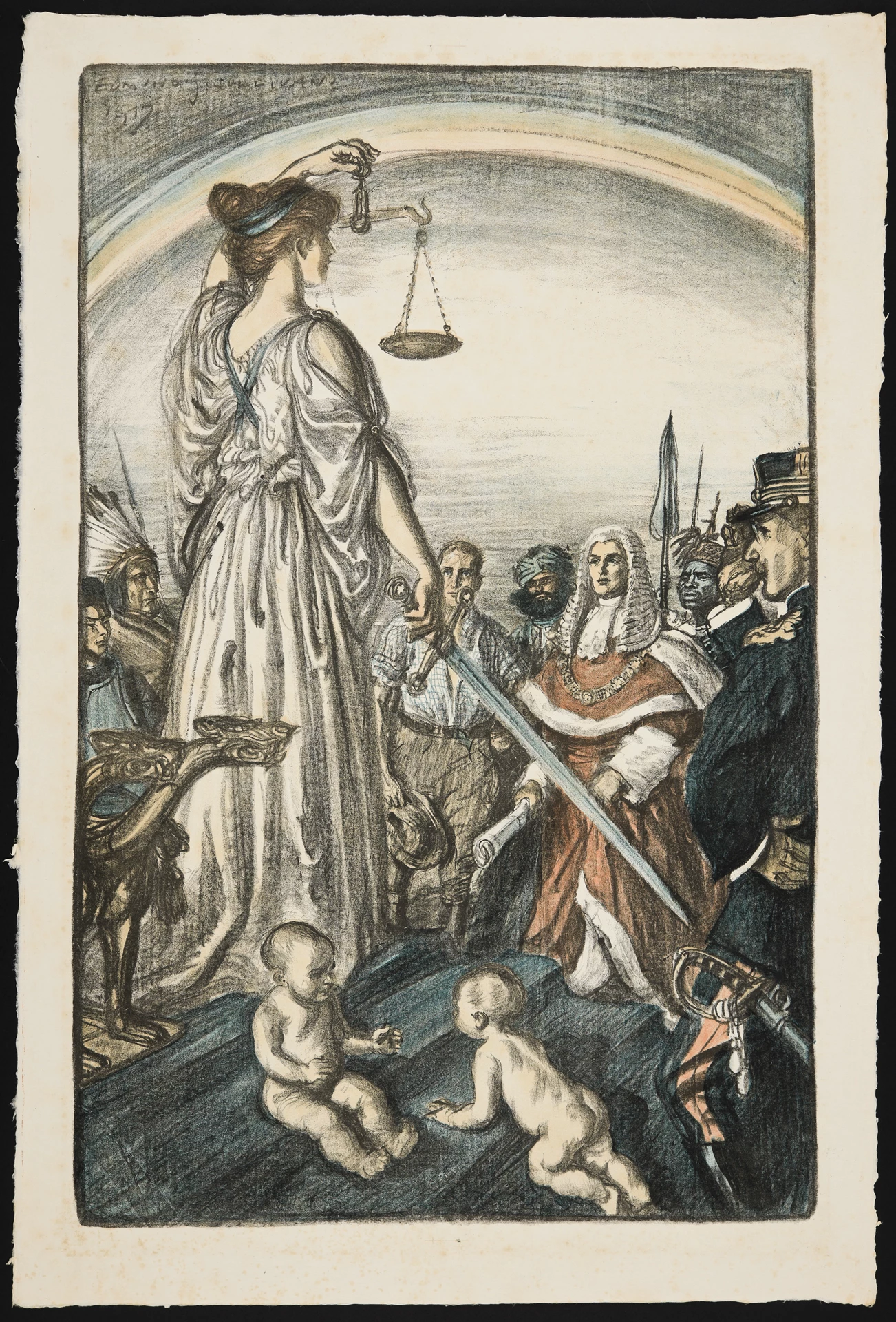 Teyrnasiad Cyfiawnder - Edmund J. Sullivan