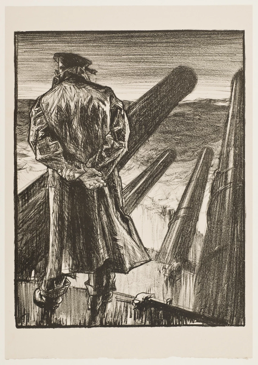 Y Gwyliwr - Frank Brangwyn