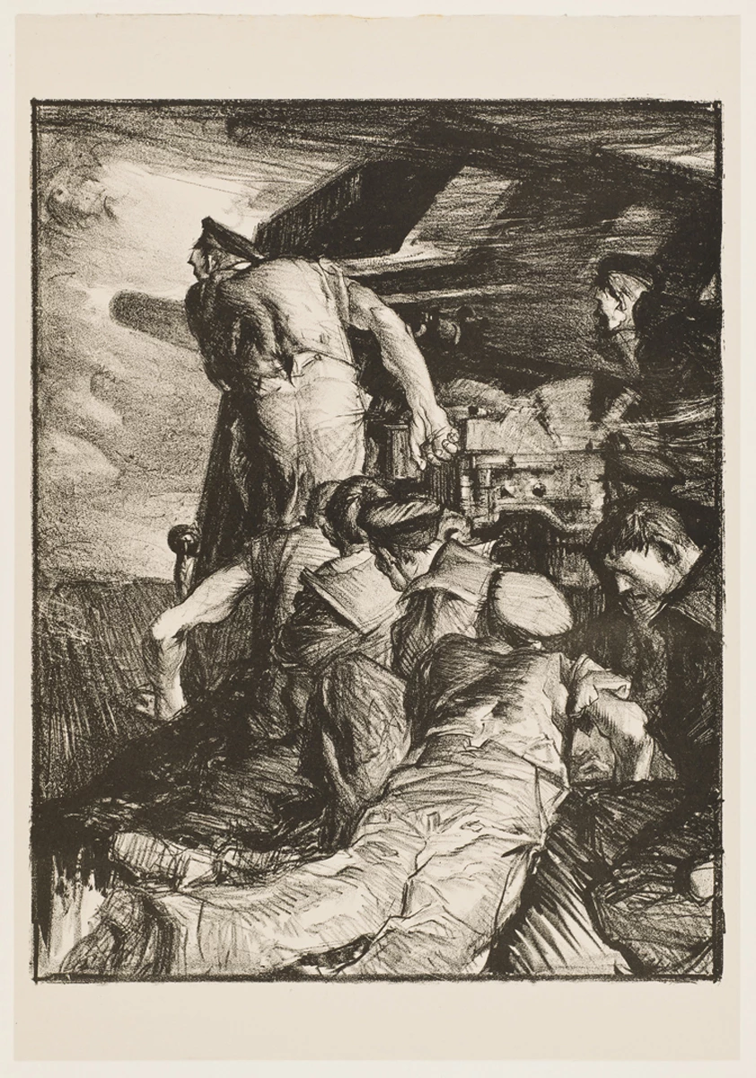Y Gwn - Frank Brangwyn