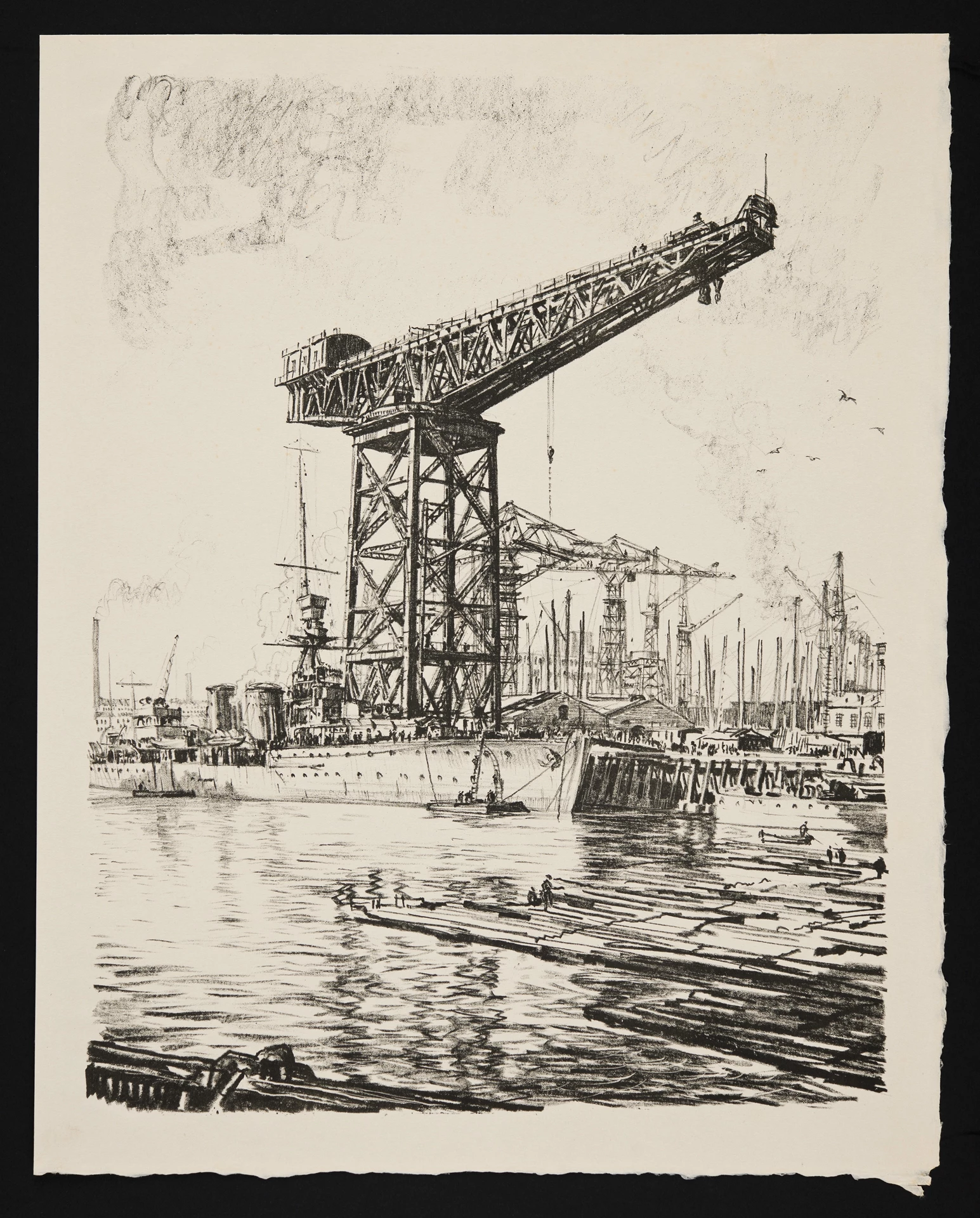 Basn arfogi llong - Muirhead Bone