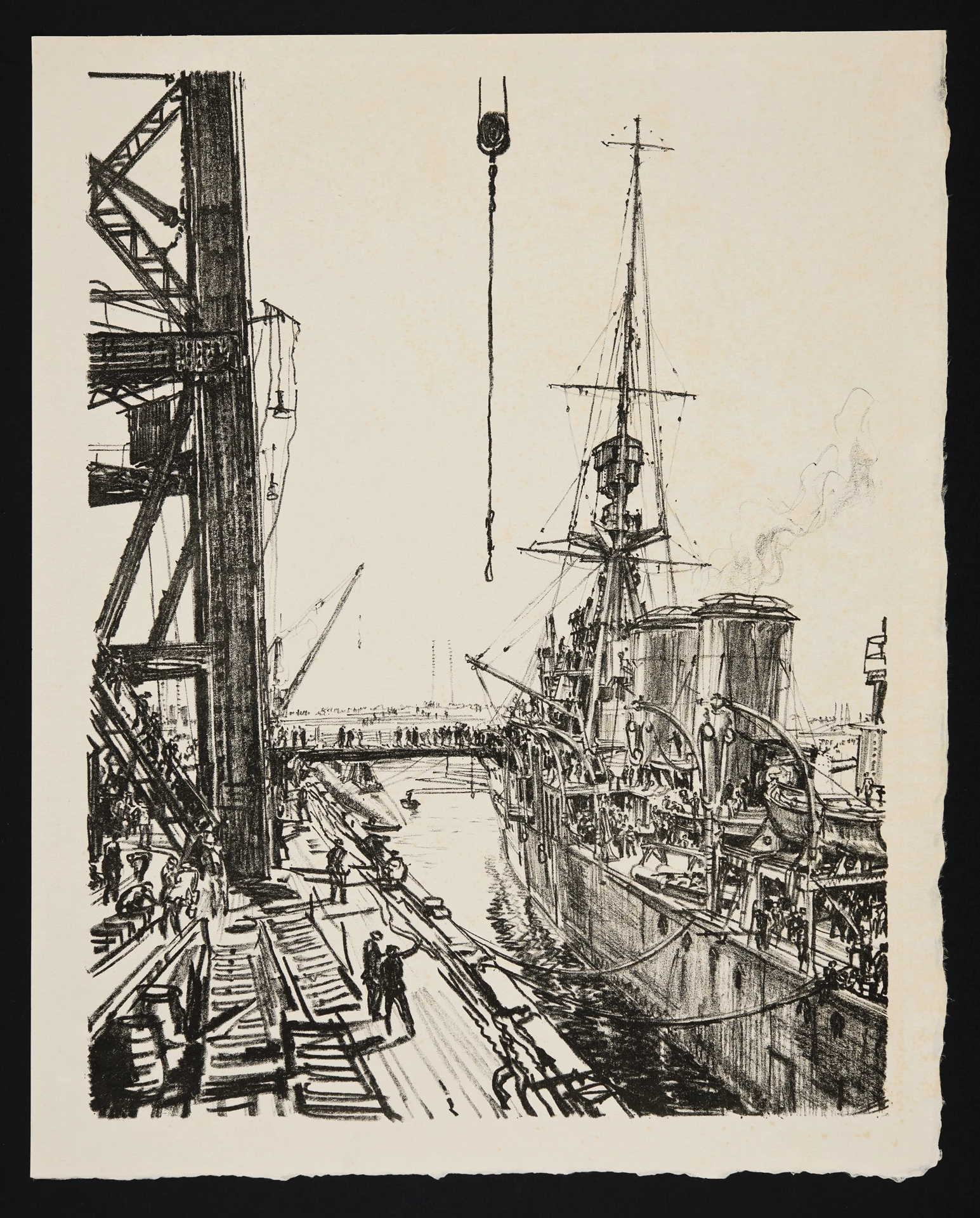 Barod i forio - Muirhead Bone