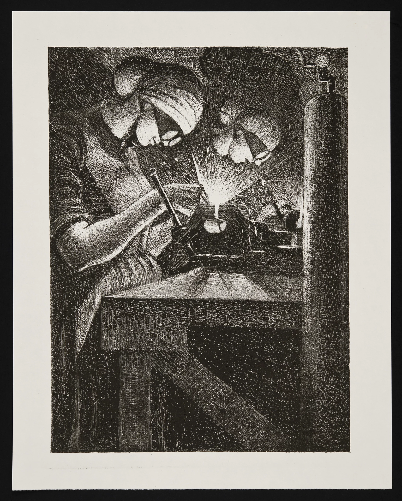 Weldiwr Asetylen - Christopher Richard Wynne Nevinson