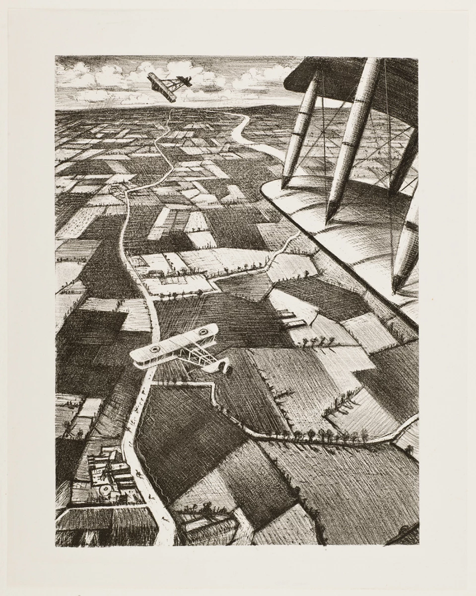 Yn yr awyr - Christopher Richard Wynne Nevinson