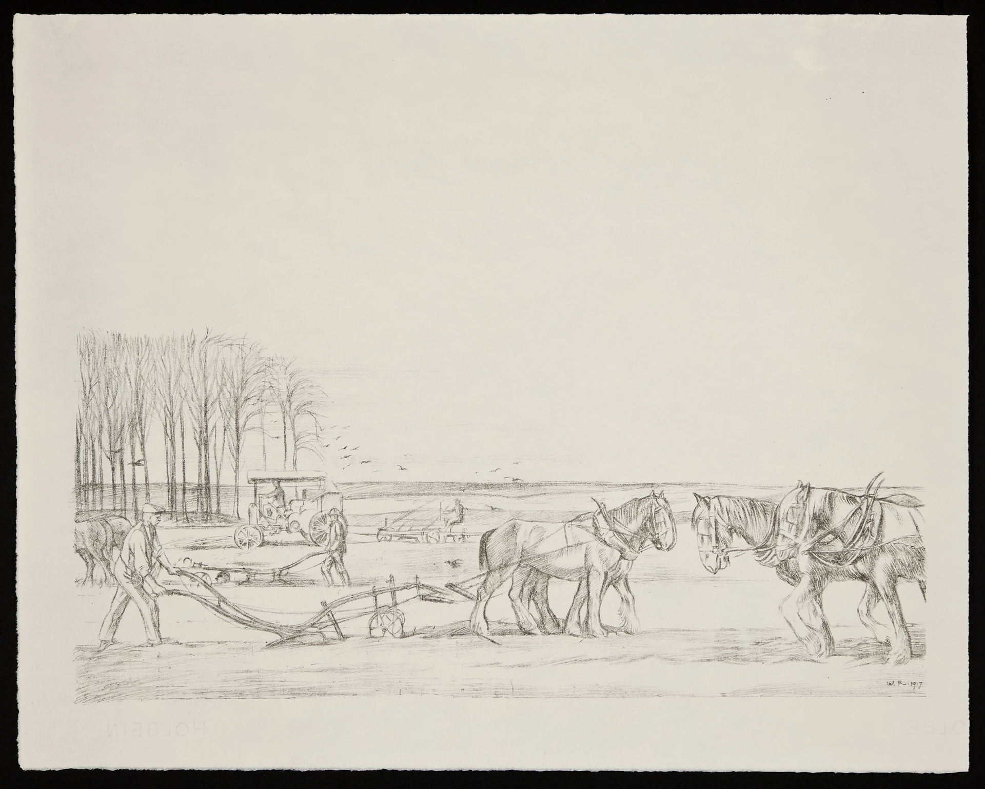 Aredig - William Rothenstein