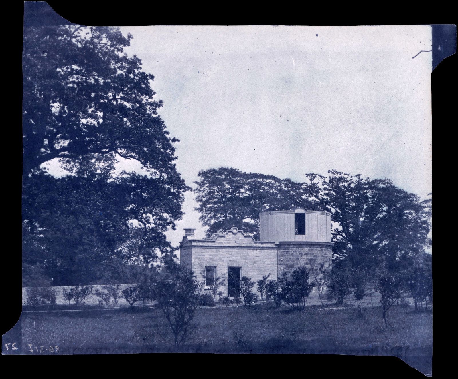 Negatif papur caloteip o’r arsyllfa ym Mhenllergare, 1850au
