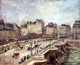 Camille Pissarro (1830-1903); Pont Neuf, effaith eira, 2il gyfres, 1902