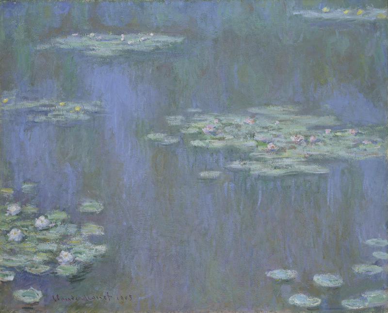Claude Monet (1840-1926), Lilïau Dŵr,