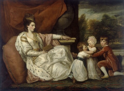 Joshua Reynolds (1723–1792); Charlotte Grenville, gwraig Syr Watkin Williams-Wynn, c.1778