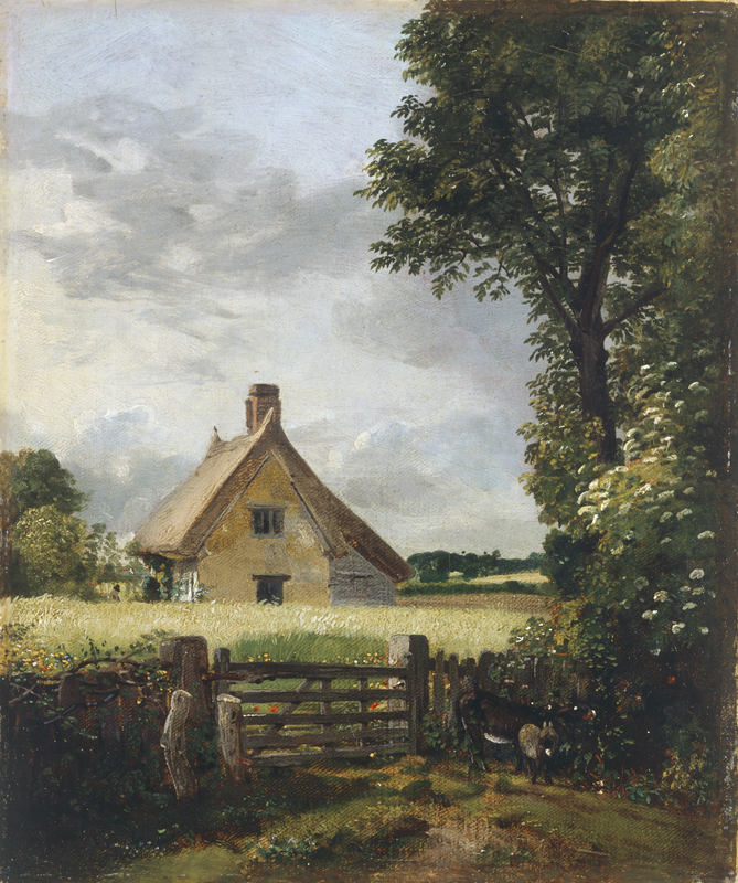 Bwthyn mewn Cae Ŷd, John Constable