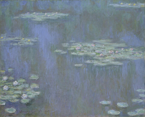 Lilïau Dŵr, Claude Monet