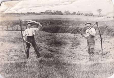 Ffig. 3 Llun o archifau Ysgol Llanllyfni.