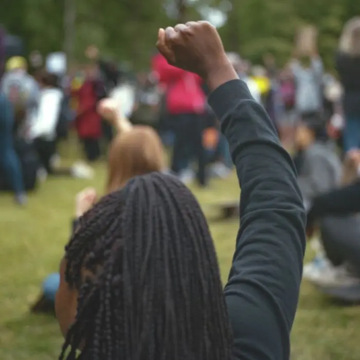 Black Lives Matter demonstration, Cardiff, 2020