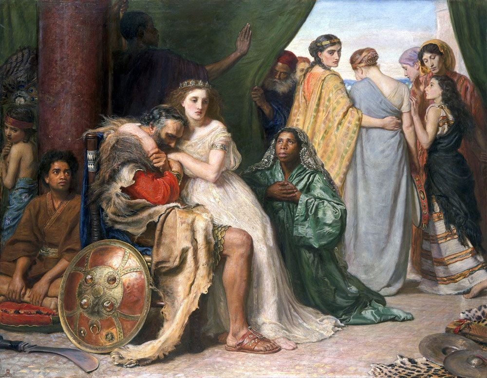 Jephthah, Syr John Everett Millais