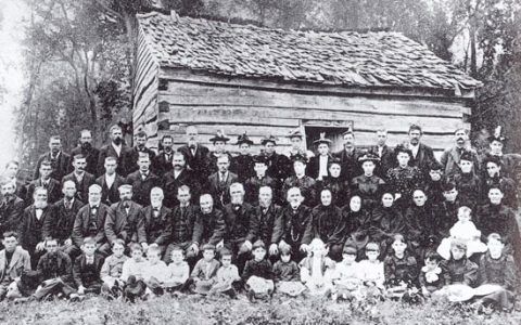 Eglwys Hen Saron, yr eglwys Gymreig gyntaf yn Minnesota, 1856