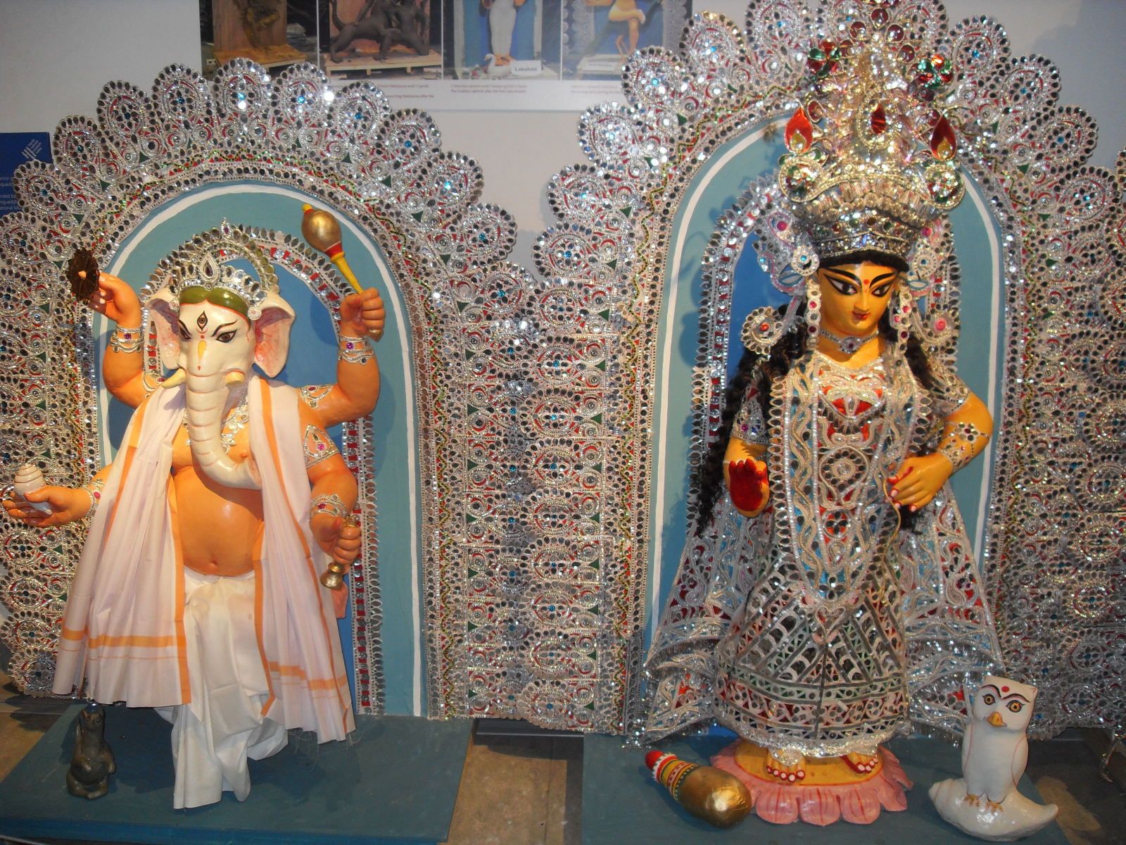 Ganesha a Lakshmi