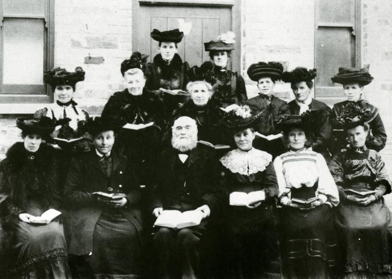 Dosbarth Ysgol Sul y gwragedd, Capel Babell, Cilgerran, 1906